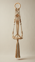 Woven Macrame Plant Hanger
